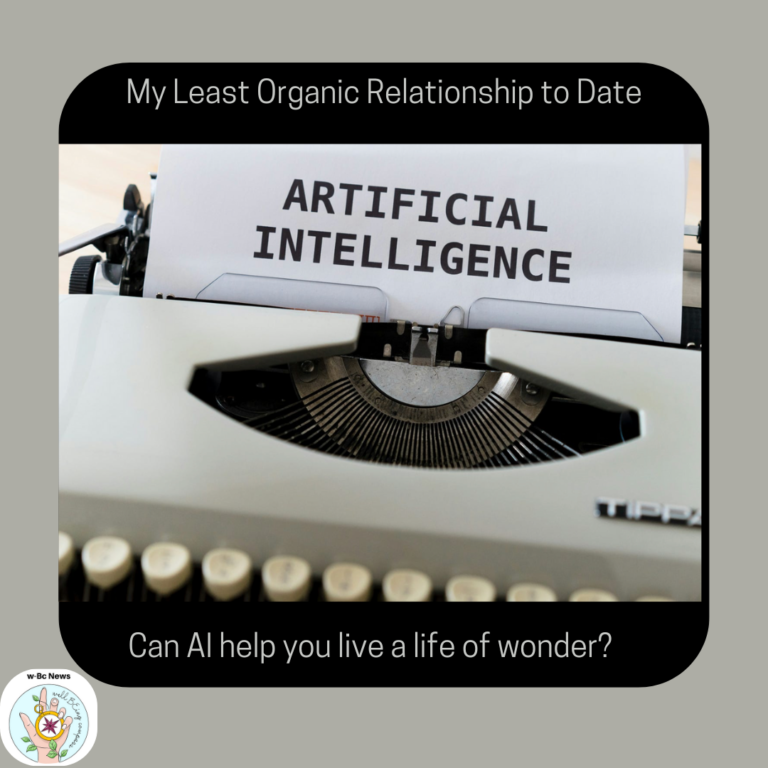 My Least Organic Relationship to Date: Dancing to your rhythm in the AI era